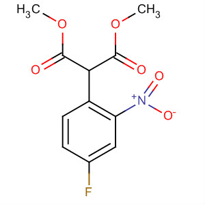 Propanedioic acid, 2-(4-fluoro-2-nitrophenyl)-, 1,3-dimethyl esterStructure,147124-35-4Structure Propanedioic acid, 2-(4-fluoro-2-nitrophenyl)-, 1,3-dimethyl ester Structure,147124-35-4Structure