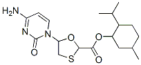 5-(4-Amino-2-oxo-1(2H)-pyrimidinyl)-1,3-oxathiolane-2-carboxylic acid 5-methyl-2-(1-methylethyl)cyclohexyl esterStructure,147126-73-6Structure 5-(4-Amino-2-oxo-1(2H)-pyrimidinyl)-1,3-oxathiolane-2-carboxylic acid 5-methyl-2-(1-methylethyl)cyclohexyl ester Structure,147126-73-6Structure