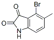 5-Bromo-7-methyl isatinStructure,147149-84-6Structure 5-Bromo-7-methyl isatin Structure,147149-84-6Structure