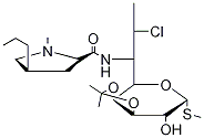 3,4-O-異亞丙基克林霉素結(jié)構(gòu)式_147650-54-2結(jié)構(gòu)式