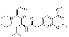 (+)-2-Ethoxy-4-(N-3-Methyl-1(S)-(2-(1-Piperidinyl)Phenyl)-Butyl)Carbamoylmethyl)Structure,147770-06-7Structure (+)-2-Ethoxy-4-(N-3-Methyl-1(S)-(2-(1-Piperidinyl)Phenyl)-Butyl)Carbamoylmethyl) Structure,147770-06-7Structure