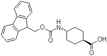 Fmoc-反式-4-氨基環(huán)己烷-1-羧酸結(jié)構(gòu)式_147900-46-7結(jié)構(gòu)式