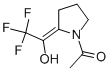 Pyrrolidine, 1-acetyl-2-(2,2,2-trifluoro-1-hydroxyethylidene)-, (z)- (9ci)Structure,148183-85-1Structure Pyrrolidine, 1-acetyl-2-(2,2,2-trifluoro-1-hydroxyethylidene)-, (z)- (9ci) Structure,148183-85-1Structure