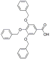 3,4,5-Tris(benzyloxy)benzoic acidStructure,1486-48-2Structure 3,4,5-Tris(benzyloxy)benzoic acid Structure,1486-48-2Structure