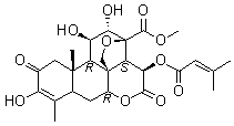 Brusatol Structure,14907-98-3Structure