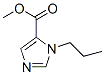 1H-imidazole-5-carboxylicacid,1-propyl-,methylester(9ci) Structure,149096-33-3Structure