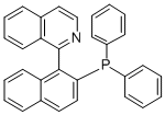 (S)-(-)-1-(2-二苯基膦-1-萘)異喹啉;(R)-(+)-1-(2-二苯基膦-1-萘)異喹啉結(jié)構(gòu)式_149341-33-3結(jié)構(gòu)式