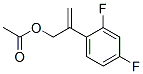 1-2-(2,4-Difluorophenyl)-2-propenol acetateStructure,149809-34-7Structure 1-2-(2,4-Difluorophenyl)-2-propenol acetate Structure,149809-34-7Structure