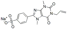 4-[2,3,6,7-四氫-3,7-二甲基-2,6-二氧代-1-(2-丙烯-1-基)-1H-嘌呤-8-基]-苯磺酸結(jié)構(gòu)式_149981-25-9結(jié)構(gòu)式