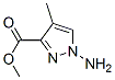 1H-pyrazole-3-carboxylicacid,1-amino-4-methyl-,methylester(9ci)Structure,150017-48-4Structure 1H-pyrazole-3-carboxylicacid,1-amino-4-methyl-,methylester(9ci) Structure,150017-48-4Structure