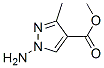 1H-pyrazole-4-carboxylicacid,1-amino-3-methyl-,methylester(9ci)Structure,150017-50-8Structure 1H-pyrazole-4-carboxylicacid,1-amino-3-methyl-,methylester(9ci) Structure,150017-50-8Structure