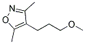 Isoxazole, 4-(3-methoxypropyl)-3,5-dimethyl-(9ci)Structure,150536-26-8Structure Isoxazole, 4-(3-methoxypropyl)-3,5-dimethyl-(9ci) Structure,150536-26-8Structure