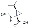 順式-(9ci)-1-(甲酰基氨基)-2-(1-甲基乙基)-環(huán)丙烷羧酸結(jié)構(gòu)式_150646-40-5結(jié)構(gòu)式