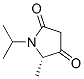 2,4-Pyrrolidinedione,5-methyl-1-(1-methylethyl)-,(s)-(9ci)Structure,150884-73-4Structure 2,4-Pyrrolidinedione,5-methyl-1-(1-methylethyl)-,(s)-(9ci) Structure,150884-73-4Structure