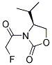 (s)-(9ci)-3-(氟乙?；?-4-(1-甲基乙基)-2-噁唑烷酮結(jié)構(gòu)式_150895-71-9結(jié)構(gòu)式