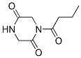 2,5-Piperazinedione,1-(1-oxobutyl)-(9ci)Structure,151079-67-3Structure 2,5-Piperazinedione,1-(1-oxobutyl)-(9ci) Structure,151079-67-3Structure