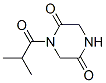 2,5-Piperazinedione,1-(2-methyl-1-oxopropyl)-(9ci)Structure,151079-68-4Structure 2,5-Piperazinedione,1-(2-methyl-1-oxopropyl)-(9ci) Structure,151079-68-4Structure