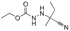 Hydrazinecarboxylic acid, 2-(1-cyano-1-methylpropyl)-, ethyl esterStructure,151169-63-0Structure Hydrazinecarboxylic acid, 2-(1-cyano-1-methylpropyl)-, ethyl ester Structure,151169-63-0Structure