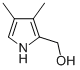 1H-pyrrole-2-methanol,3,4-dimethyl-(9ci)Structure,151417-48-0Structure 1H-pyrrole-2-methanol,3,4-dimethyl-(9ci) Structure,151417-48-0Structure
