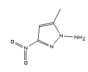 1H-pyrazol-1-amine,5-methyl-3-nitro-(9ci)Structure,151588-03-3Structure 1H-pyrazol-1-amine,5-methyl-3-nitro-(9ci) Structure,151588-03-3Structure