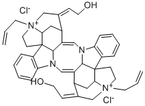 Alcuronium chlorideStructure,15180-03-7Structure Alcuronium chloride Structure,15180-03-7Structure