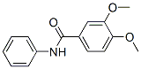 3,4-DimethoxybenzanilideStructure,1522-67-4Structure 3,4-Dimethoxybenzanilide Structure,1522-67-4Structure