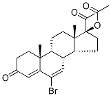 6-Bromo-6-dehydro-17alpha-acetoxy progesteroneStructure,15251-04-4Structure 6-Bromo-6-dehydro-17alpha-acetoxy progesterone Structure,15251-04-4Structure