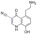5-(2-Aminoethyl)-1,4-dihydro-8-hydroxy-4-oxo-3-quinolinecarbonitrileStructure,152530-08-0Structure 5-(2-Aminoethyl)-1,4-dihydro-8-hydroxy-4-oxo-3-quinolinecarbonitrile Structure,152530-08-0Structure