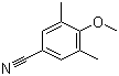 3,5-二甲基-4-甲氧基苯甲腈結(jié)構(gòu)式_152775-45-6結(jié)構(gòu)式