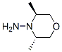 4-Morpholinamine,3,5-dimethyl-,trans-(9ci)Structure,152813-25-7Structure 4-Morpholinamine,3,5-dimethyl-,trans-(9ci) Structure,152813-25-7Structure