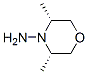 4-Morpholinamine,3,5-dimethyl-,cis-(9ci)Structure,152813-38-2Structure 4-Morpholinamine,3,5-dimethyl-,cis-(9ci) Structure,152813-38-2Structure