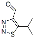 1,2,3-Thiadiazole-4-carboxaldehyde, 5-(1-methylethyl)-(9ci)Structure,153173-62-7Structure 1,2,3-Thiadiazole-4-carboxaldehyde, 5-(1-methylethyl)-(9ci) Structure,153173-62-7Structure