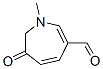 1H-azepine-3-carboxaldehyde, 6,7-dihydro-1-methyl-6-oxo- (9ci)Structure,153705-15-8Structure 1H-azepine-3-carboxaldehyde, 6,7-dihydro-1-methyl-6-oxo- (9ci) Structure,153705-15-8Structure