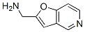 呋喃并[3,2-c]吡啶-2-甲胺結(jié)構(gòu)式_153863-92-4結(jié)構(gòu)式