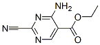 4-Amino-2-cyano-pyrimidine-5-carboxylic acid ethyl esterStructure,15400-50-7Structure 4-Amino-2-cyano-pyrimidine-5-carboxylic acid ethyl ester Structure,15400-50-7Structure