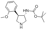 Tert-butyl (3s,4r)-4-(2-methoxyphenyl)pyrrolidin-3-ylcarbamateStructure,154205-97-7Structure Tert-butyl (3s,4r)-4-(2-methoxyphenyl)pyrrolidin-3-ylcarbamate Structure,154205-97-7Structure