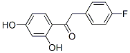 2-(4-氟苯基)-1-(2,4-二羥基苯基)乙酮結(jié)構(gòu)式_15485-70-8結(jié)構(gòu)式