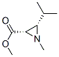 2-Aziridinecarboxylicacid,1-methyl-3-(1-methylethyl)-,methylester,cis-(9ci)Structure,155086-19-4Structure 2-Aziridinecarboxylicacid,1-methyl-3-(1-methylethyl)-,methylester,cis-(9ci) Structure,155086-19-4Structure