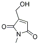 1H-pyrrole-2,5-dione, 3-(hydroxymethyl)-1-methyl-(9ci)Structure,155088-20-3Structure 1H-pyrrole-2,5-dione, 3-(hydroxymethyl)-1-methyl-(9ci) Structure,155088-20-3Structure