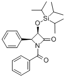 (3R,4S)-1-苯甲酰基-4-苯基-3-[(三異丙基硅烷基)氧基]-2-氮雜環(huán)丁酮結(jié)構(gòu)式_155371-59-8結(jié)構(gòu)式
