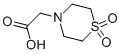 (1,1-Dioxothiomorpholino)acetic acid monohydrateStructure,155480-08-3Structure (1,1-Dioxothiomorpholino)acetic acid monohydrate Structure,155480-08-3Structure