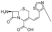 (6R,7r)-7-amino-3-[(z)-2-(4-methylthiazol-5-yl]ethenyl-8-oxo-5-thia-1-azabicylo[4.2.0]oct-2-ene-2-carboxylic acid Structure,155723-02-7Structure