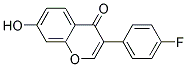 3-(4-氟苯基)-7-羥基-4H-1-苯并吡喃-4-酮結(jié)構(gòu)式_15584-10-8結(jié)構(gòu)式