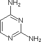 2,4-二氨基嘧啶結(jié)構(gòu)式_156-81-0結(jié)構(gòu)式