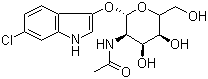 6-Chloro-3-indolyl 2-acetamido-2-deoxy-β-d-glucopyranoside Structure,156117-44-1Structure