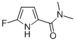 1H-pyrrole-2-carboxamide,5-fluoro-n,n-dimethyl-(9ci)Structure,156395-14-1Structure 1H-pyrrole-2-carboxamide,5-fluoro-n,n-dimethyl-(9ci) Structure,156395-14-1Structure
