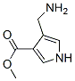 1H-pyrrole-3-carboxylicacid,4-(aminomethyl)-,methylester(9ci)Structure,156422-74-1Structure 1H-pyrrole-3-carboxylicacid,4-(aminomethyl)-,methylester(9ci) Structure,156422-74-1Structure