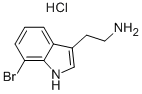 2-(7-Bromo-1H-indol-3-yl)ethanamine hydrochlorideStructure,156941-60-5Structure 2-(7-Bromo-1H-indol-3-yl)ethanamine hydrochloride Structure,156941-60-5Structure