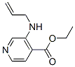 (9ci)-3-(2-丙烯基氨基)-4-吡啶羧酸乙酯結(jié)構(gòu)式_157361-40-5結(jié)構(gòu)式