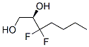 (R)-(+)-3,3-二氟-1,2-庚二醇結(jié)構(gòu)式_158358-96-4結(jié)構(gòu)式
